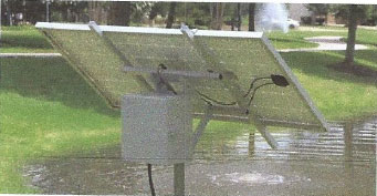 Solar aeration system